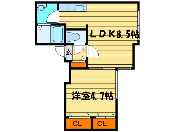 シープレーリーの物件間取画像